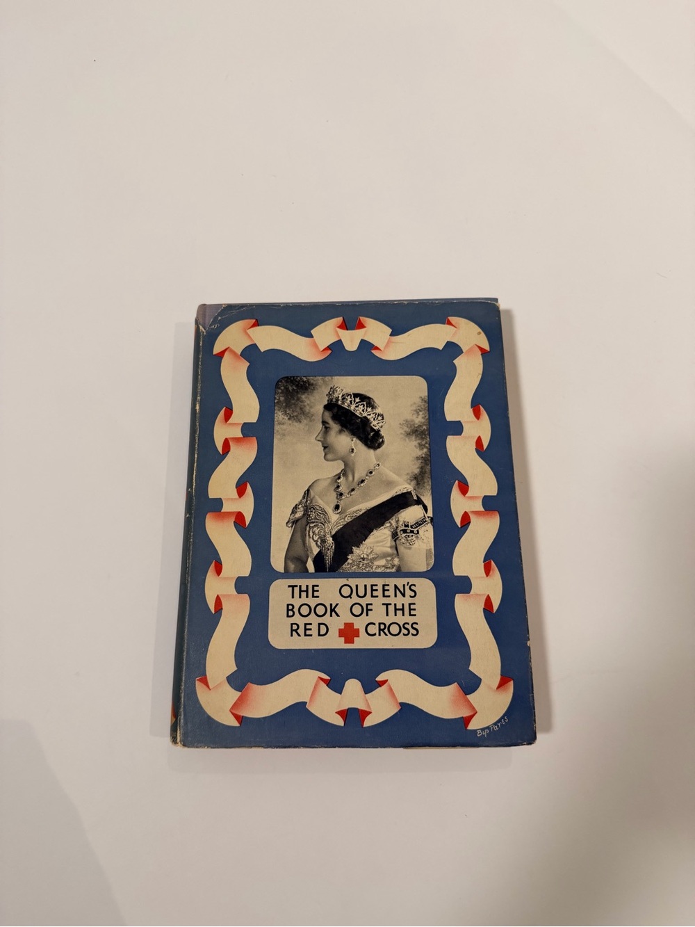 1939 The Queen’s Book of the Red Cross – First Edition WWII Hardcover w/ Dust Ja